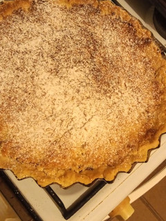 Una foto de Tarta de coco y dulce de leche
