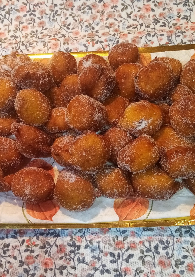 Una foto de Buñuelos de calabaza asada🎃