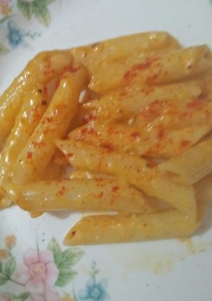 A picture of Orangy Pasta.