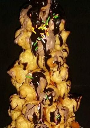 A picture of Cream puff #cookingspecial.