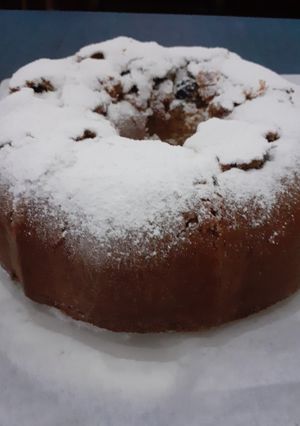 Una foto de Budín para el mate con pasas y cascarilla naranja