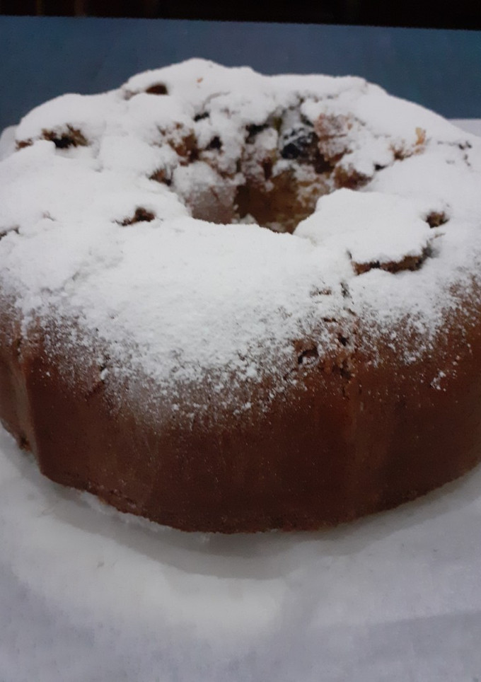 Una foto de Budín para el mate con pasas y cascarilla naranja