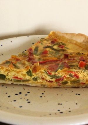 Une photo de Tarte aux poivrons