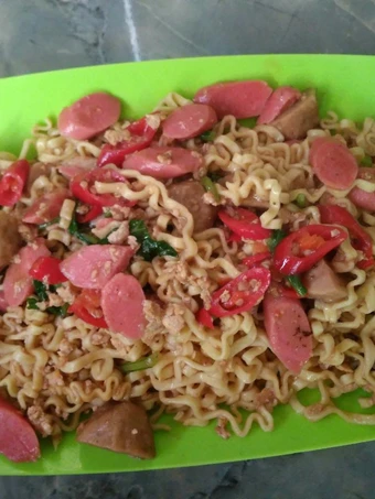 Cara Mudah Membikin Resep Mie tek tek kering yang Uenak Anti Ribet, Mantap