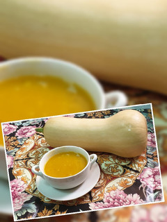 صورة لوصفة شوربة القرع 🥣🎃