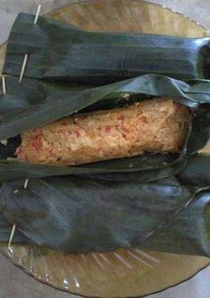 Foto resep Pepes jamur tahu ayam