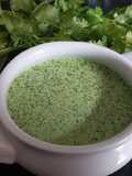 Aderezo de cilantro