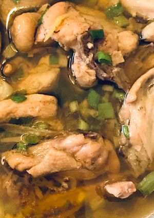 Foto resep Ayam kukus minyak wijen