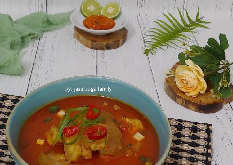 Resep Lontong Kikil Suroboyo, Enak