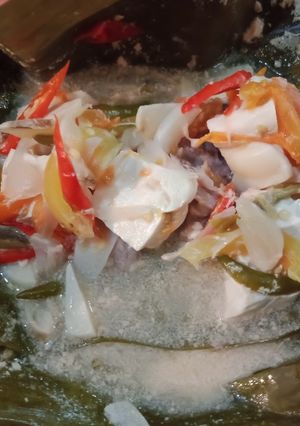 Foto resep Garang asem daging tahu