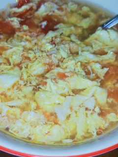 Foto resep Sup Telur Tomat Merah