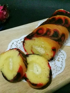 Foto resep Super Mini Swiss Roll Cake (Bolu Gulung 2 Telur)