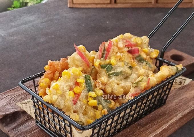 Anti Ribet, Memasak Bakwan Jagung Anti Gagal