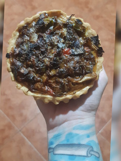 Una foto de Tarta de puerro