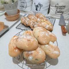 A picture of Soft Sourdough Buns Non Mixer.