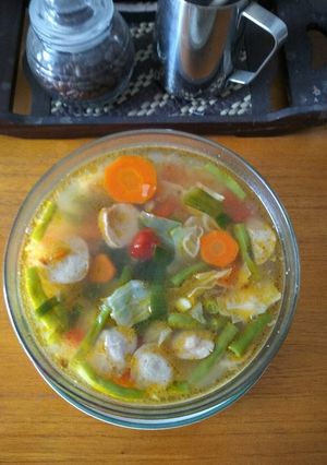 Foto resep Sayur  Sop Bakso