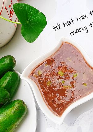 Hình của món Cháo dành cho bé 6-8m tăng cân thanh nhiệt.