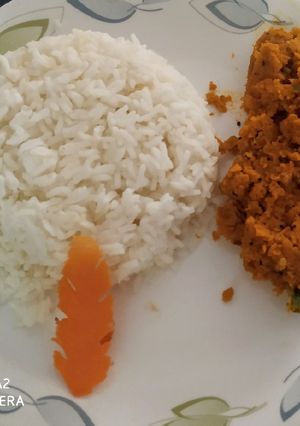 A picture of Fried Carrot paste.
