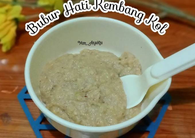Resep Bubur Hati Kembang Kol MPASI Resep Bubur Hati Kembang Kol MPASI