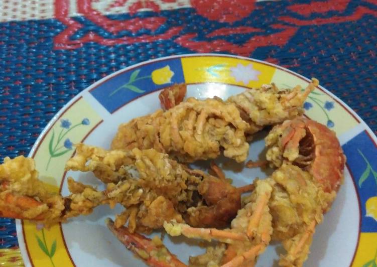 Resep Lobster crispy, Bisa Manjain Lidah