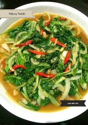 Foto resep Pakcoy Teriyaki #SeninSemangat #BikinRamadanBerkesan