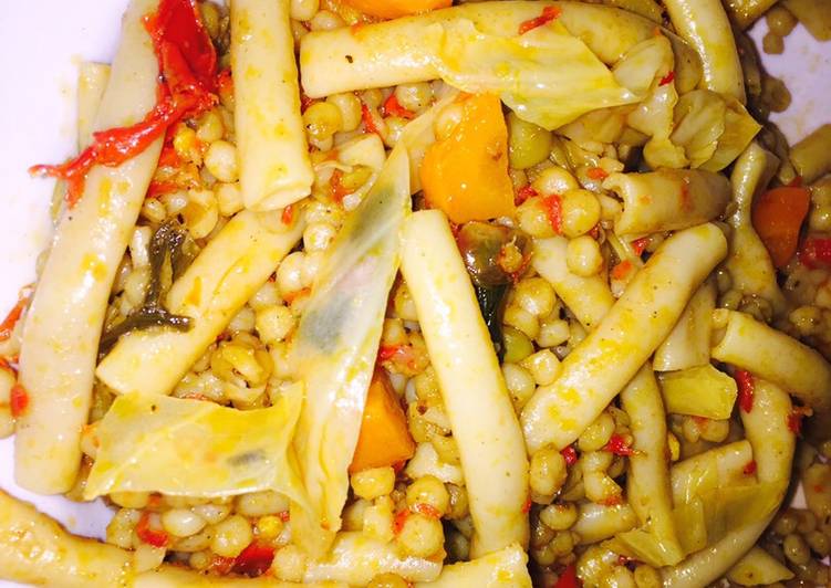 Recipe of Quick Jollof din taliya da amberuwa