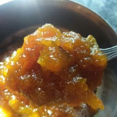 A picture of Kaddu Ka Halwa.