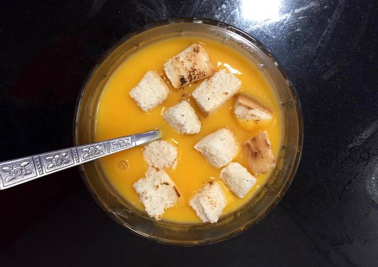 Recipe of Quick Crema de calabaza