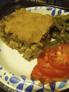 A picture of Tatertot Casserole, Repised Version.