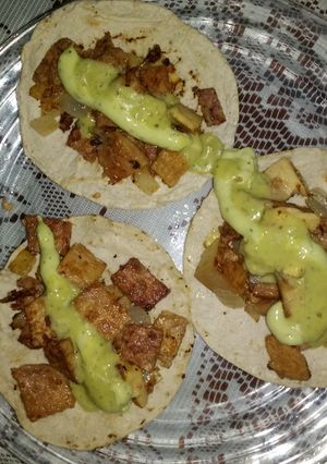 Una foto de Tacos de ubre