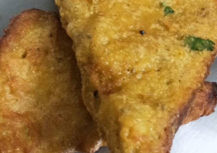 Steps to Make Any-night-of-the-week Bread Pakoda