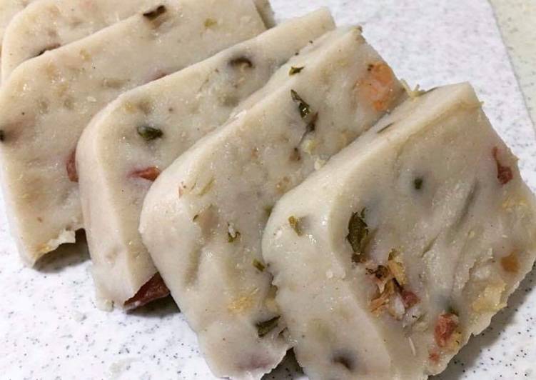 Bahan meracik Chinese turnip cake Anti Gagal