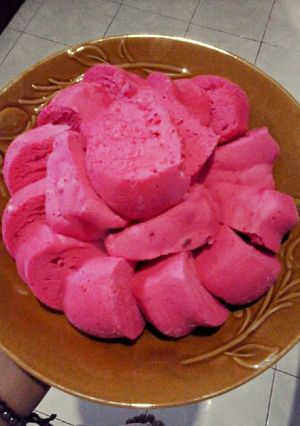 Foto resep Bolu kukus strawberry