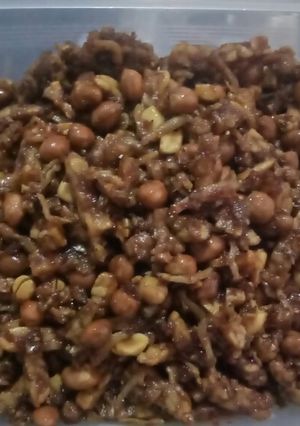 Foto resep Sambal tempe teri kacang kering