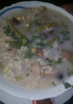 Una foto de Caldo de Patachi al estilo Huancayo