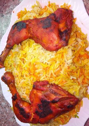 صورة لوصفة برياني الدجاج