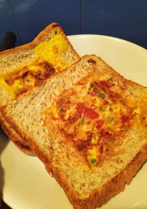 Foto resep Sandwich Telur Dalam Roti untuk Sarapan