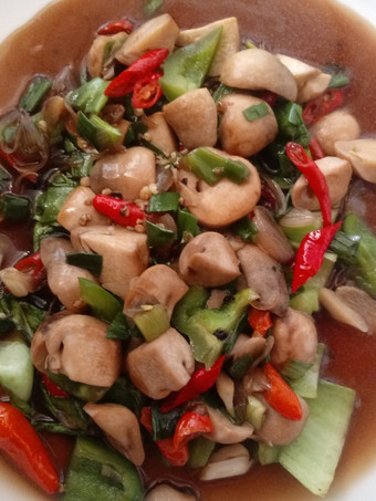 Cara Membuat Tumis Jamur Kancing Lada Hitam Bahan Sederhana