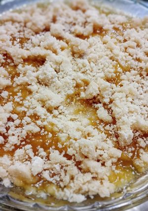 Una foto de Crumble de limón al microondas en 10 minutos!