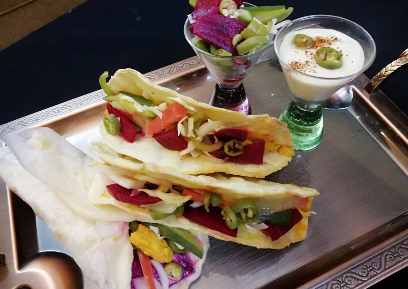 CHICKEN SHAWARMA + TACOS #ramdankitayari #fastfoodcontest