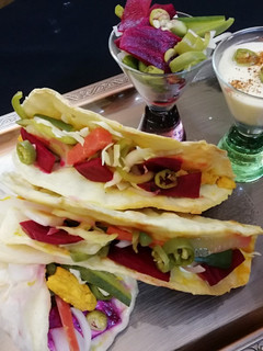 A picture of CHICKEN SHAWARMA + TACOS #ramdankitayari #fastfoodcontest.