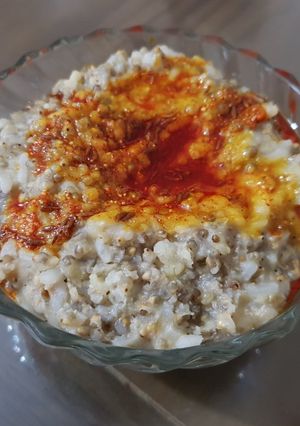 A picture of Millet khichadi.