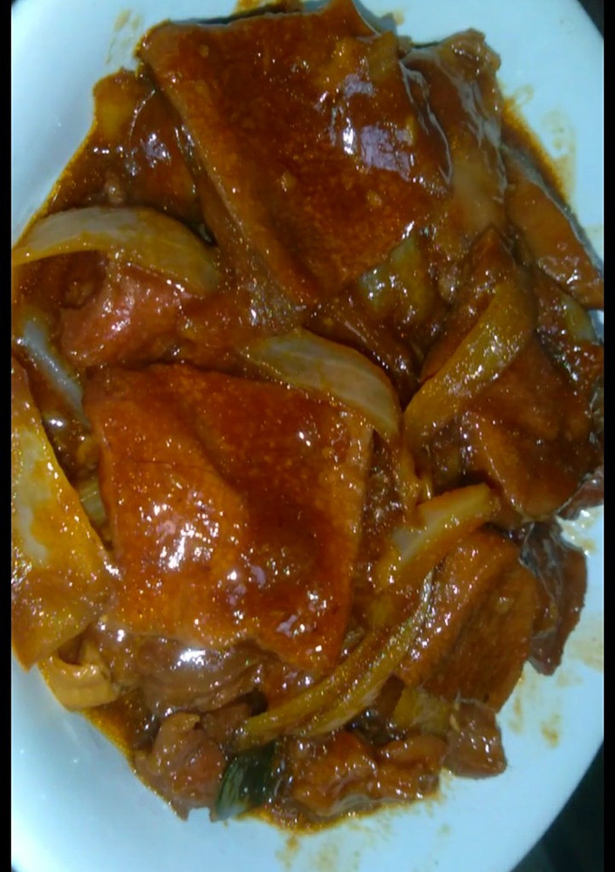 Foto resep Bistik lidah sapi Enak 👍