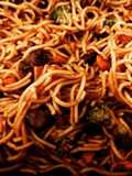 Lo mein with Beef & Broccoli