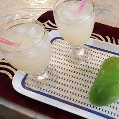 A picture of Raw mango sqush.