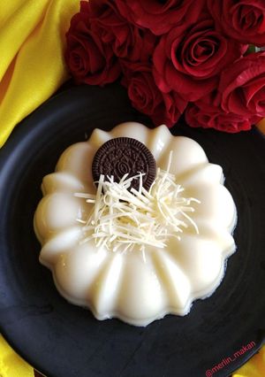 Foto resep Pudding susu vanilla