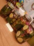 Sweet & Tangy Homemade Cucumber Pickles