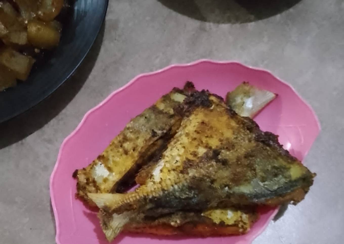 Ikan gerong goreng ketumbar