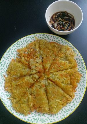 Foto resep Pancake kentang Korea
