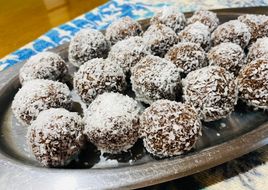 Trufas o bombones de chocolate 🍬